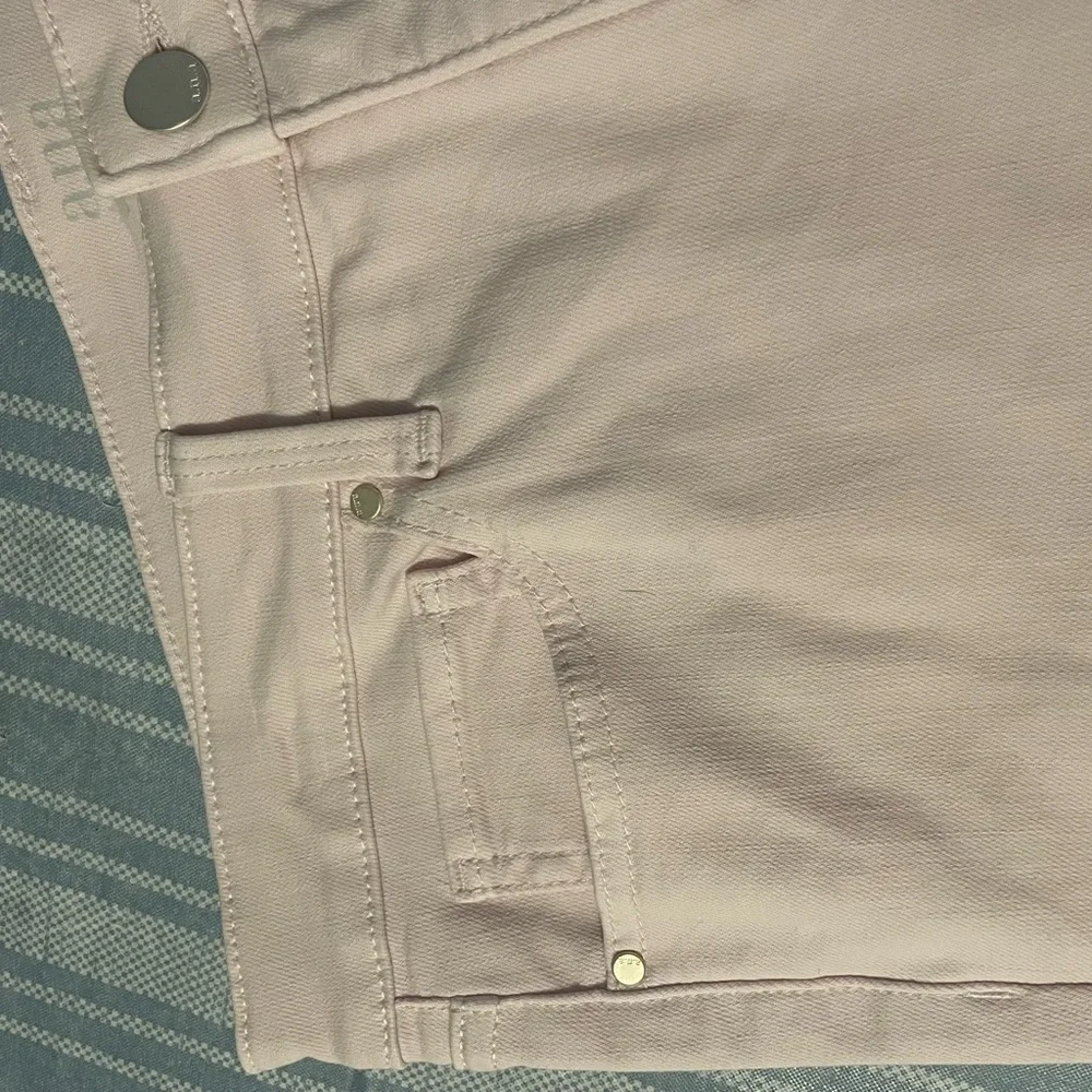 Women's Distressed Pink Jeans - Picture 5 of 9